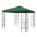 Gartenpavillon mit gr�nem Dach