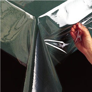 Clear Plastic Tablecloth - 70'' ROUND