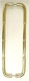 Top Knobs, Door Pulls - M715-18 pair, Back to Back Passage Door Pull in Polished Brass