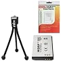 HQRP Battery for Canon IXY Digital 900, 910 IS, 920 IS, IXY Digital 800 IS, 810 IS, 820 IS Digital Camera plus HQRP Screen Protector & Mini Tripod