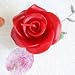 EXP Handmade Aromatherpay Scented Rose Candles With Gift Box, Set of 4