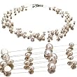 Illusion White 4-8mm A Freshwater Pearl Necklace