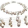 PearlsOnly Illusion White 4-8mm A Freshwater Pearl Necklace