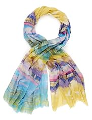 Limited Collection Lightweight Scenic Beach Print Scarf