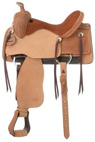Royal King Classic All Around Cutter Saddle - Medium Oil - 15.5