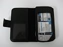 Black Prima Premium Leather Book Style for Nokia N800