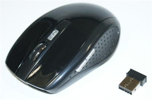 5 Tasten Funkmaus, USB, schwarz