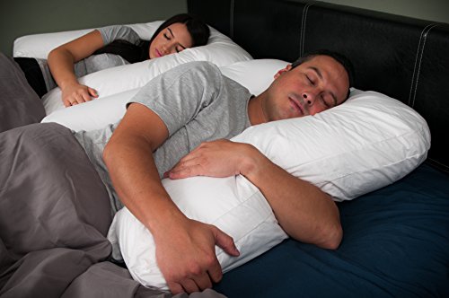 Nopap Positional Body Pillow Dual Stuffed For Side Sleeping