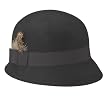 Mossimo&reg; Felt Cloche with Feather - Black