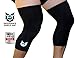 Knee Compression Sleeves (2 pcs) - Ultra Lightweight Knee Sleeves for Running, Hiking, Basketball, Working Out & All Types Of Outdoor Activities - Protects Patella - Improves Circulation - Endurance Shield 360® - 100% Money Back Guaranteed!