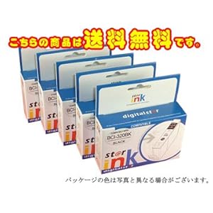 【クリックで詳細表示】キャノン 互換インク BCI-320＋321系 (5色セット) 【耐光耐熱パッケージ付インク】： パソコン・周辺機器