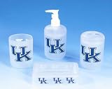 NCAA Kentucky Wildcats 4-Piece Bath Accessories Set