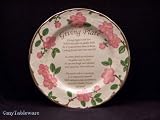 Johnson Brother's Desert Rose Giving Plate 10-3/4-Inch
