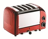 Dualit 4 Slice Classic Toaster, Apple Candy Red