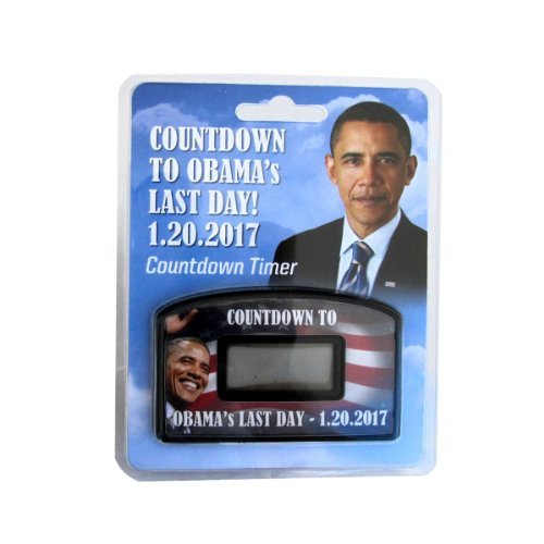 Bye Bye Barack President Obama Countdown Timer Clock to Last Day in Office Find Discount X
