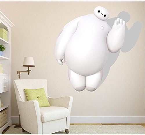 Large Big Hero 6 Baymax Wall Stickers Decals Kids Home Decor Kids Room Bedroom