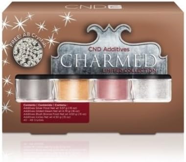 CND Additives Charmed Limited Edition - 4 Holiday Colors - FREE AB CRYSTALS!