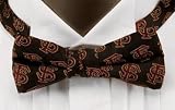 Florida State Bow Tie - Florida State University Black Pre-Tied Bowtie with FS Logo