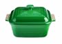 Le Creuset Stoneware 3-Quart Square Casserole with Lid (Fennel)