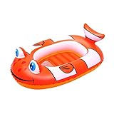 Bestway Little Buddy Clown Fish Raft Above Ground Pool - Orange