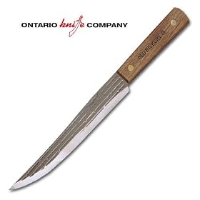 8 Carbon Steel Slicing Knife by Ontario Knife