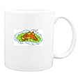 Mug with frog, reptile, bullfrog, rana, catesbeiana