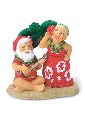 Island Heritage Santa and Dancing Mrs. Claus Ornament Island Heritage Santa and Dancing Mrs. Claus Ornament