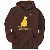 Hoodie Mens Brown EASILY DISTRACTED BY 
