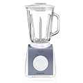 Taurus - Batidora Vaso Optima Glass, 550W, 2 Veloc.+ Turbo, Jarra Cristal, 1.5L, Pica Hielo, Cuchillas Desmontables, Facil Limpieza.