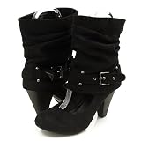 Bumper Tibbs02 Ankle Boots Black Suede