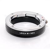 EzFoto Leica M Lens to Sony Alpha Nex E-mount Camera Adapter, fits Sony NEX ....