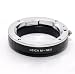 EzFoto Leica M Lens to Sony Nex E-mount Camera Adapter, for Sony NEX-3 NEX-5C NEX-C3 NEX-5N NEX-7 NEX-VG10 NEX-VG20, fits Leica M lens, CL lens, Ernst Leitz Canada's ELCAN lens, Konica Hexar RF lens, and Minolta CL, CLE Rokkor Lens, Voigtländer lenses