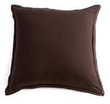 DKNY Garden Muse Iridescent Sheer European Sham, Cocoa