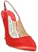 NEW Luciano Padovan Red Satin Sling Back Pump $420