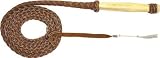 Leather Bull Whip Swivel Handle 8