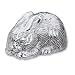 BUNNY MUSIC BOX - SILVER PLATED BUNNY MUSIC BOX