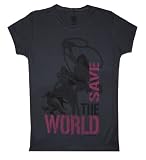 Super Heroines Trio - Save The World T-Shirt