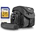 Kit Mantona Premium System Tasche schwarz + (NEUESTE Generation, ready USB 3.0) Mustang (Le Mans) Flash SDHC 8GB CLASS 10