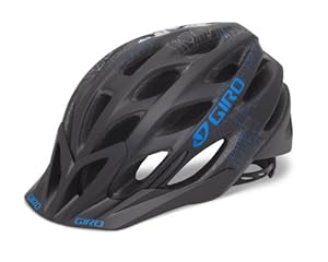 Giro Phase Cycling Helmet (Matte Black/Blue Blockade, Small)