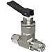 Ham-Let H1200 Series  Stainless Steel 316 Toggle Valve, Inline, 1/8" Let-Lok Fitting
