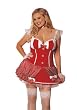 Candycane Cutie Sexy Plus Size Holiday Party Costume