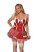 Candycane Cutie Sexy Plus Size Holiday Party Costume