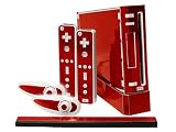 Nintendo Wii Skin - NEW - ROCKIN RED system skins faceplate decal mod