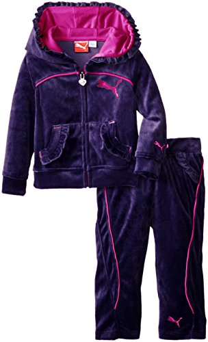 PUMA Baby-Girls Infant Bold Piping Set