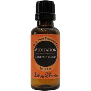 Meditation Synergy Blend Essential Oil- 30 ml (Ylang Ylang, Patchouli, Frankincense, Clary Sage, Sweet Orange & Thyme)