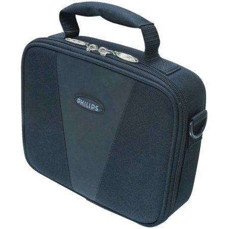 philips dvdp20 portable dvd player bag