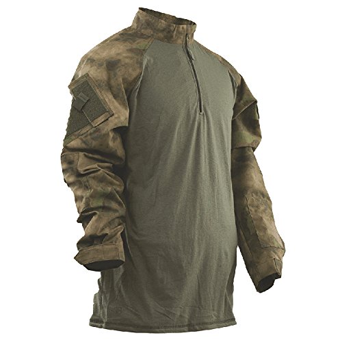 Tru-Spec A-TACS TRU Combat Shirt, FG Camo, 2XLR