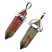 Top Plaza 13pcs Healing Pointed Chakra Pendants for Necklace Making