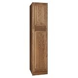 Coastal Collection LUC-1884-21AMA Amalfi Series Red Oak with Autumn Finish Tall Linen, 18-Inch Wide-by-84-Inch... by 
