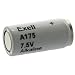 Exell Battery A175 Alkaline 7.5V Battery TR175, MN175, 1501, White/Silver